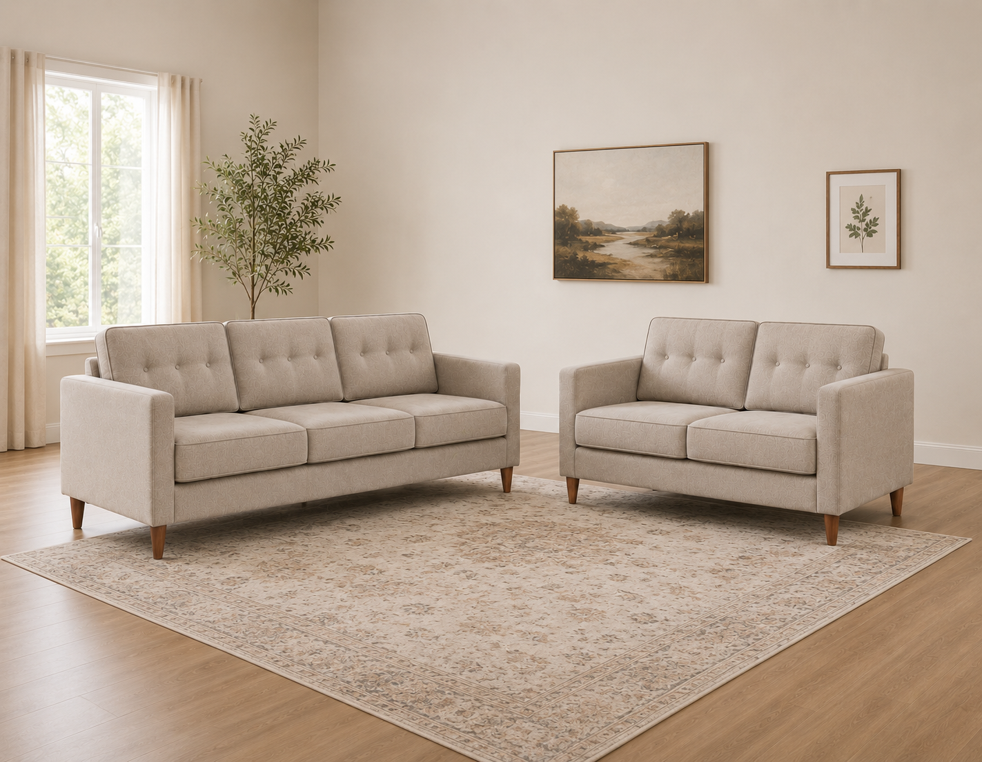 Golden Hour 3+2 Seater Sofa Set